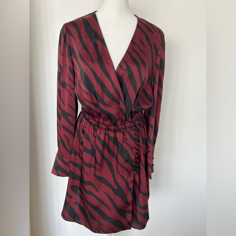 Zara Animal Print Short Dress